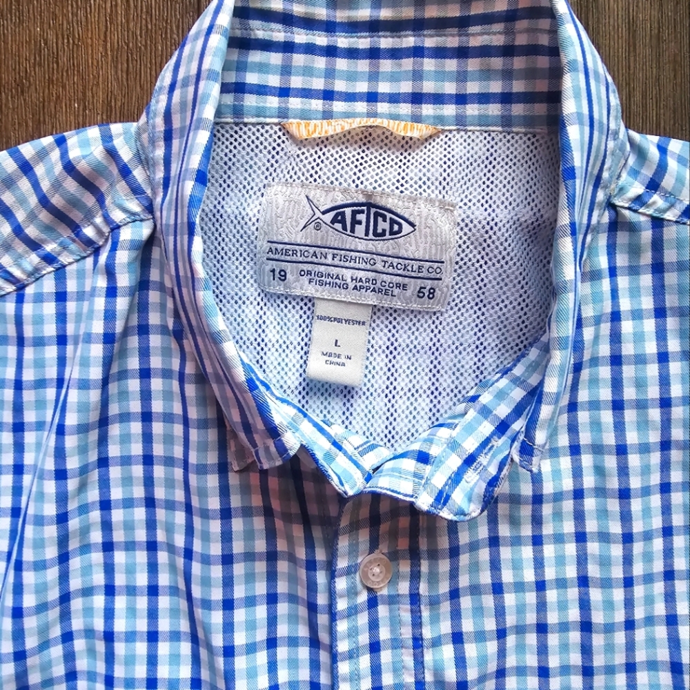 Mens AFTCO LS shirt